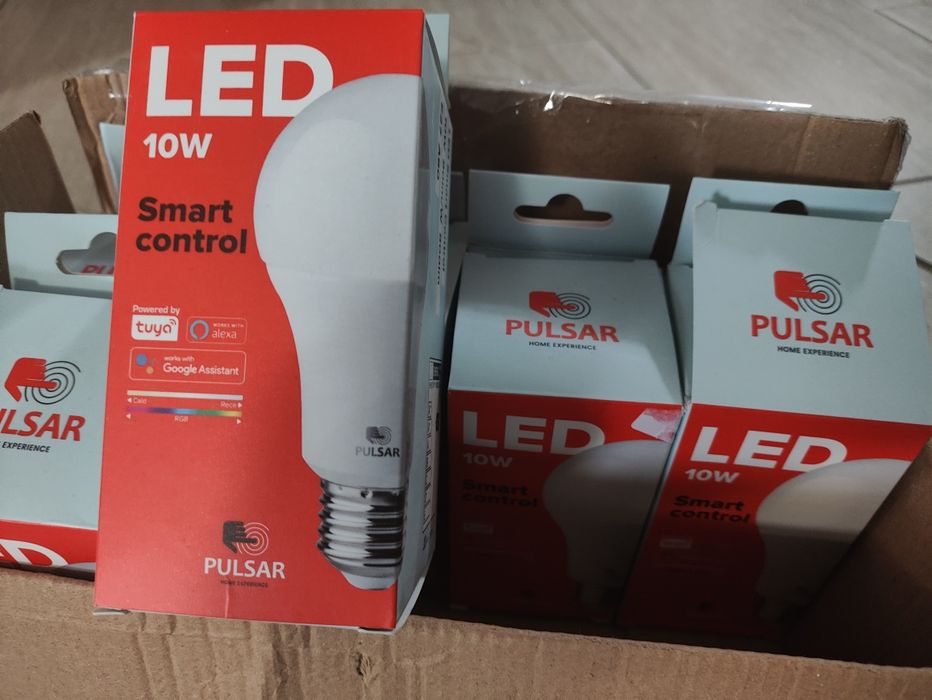 Bec smart Pulsar, soclu E27, wifi, Tuya