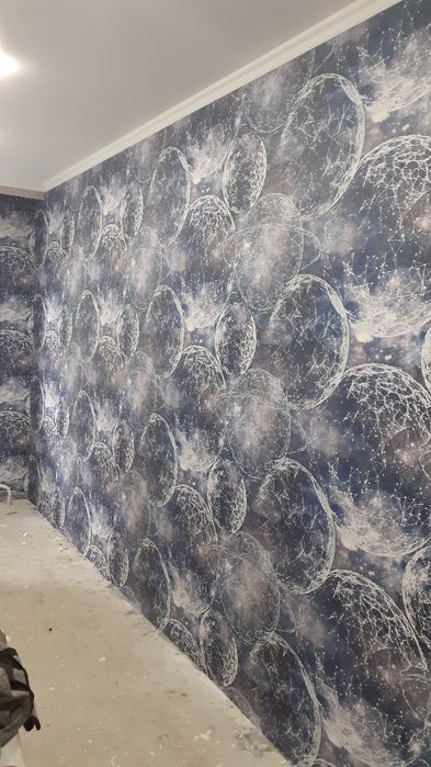 Поклейка, обоев .стаж 20 лет.