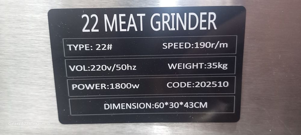 Myasrobka misrofka go'sht qiymalagich Professional Arginali Optom narx