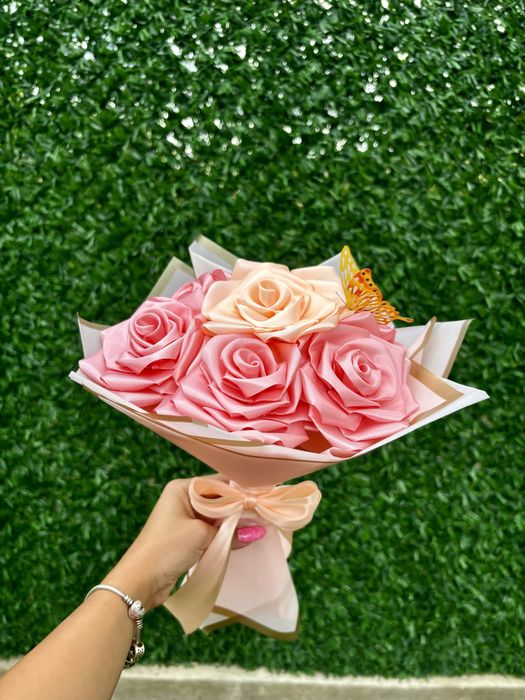 Букет от вечни рози