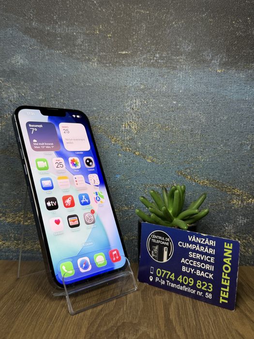 Iphone 13 pro max/128gb/2 Ani Garantie Centrul de Telefoane/rate