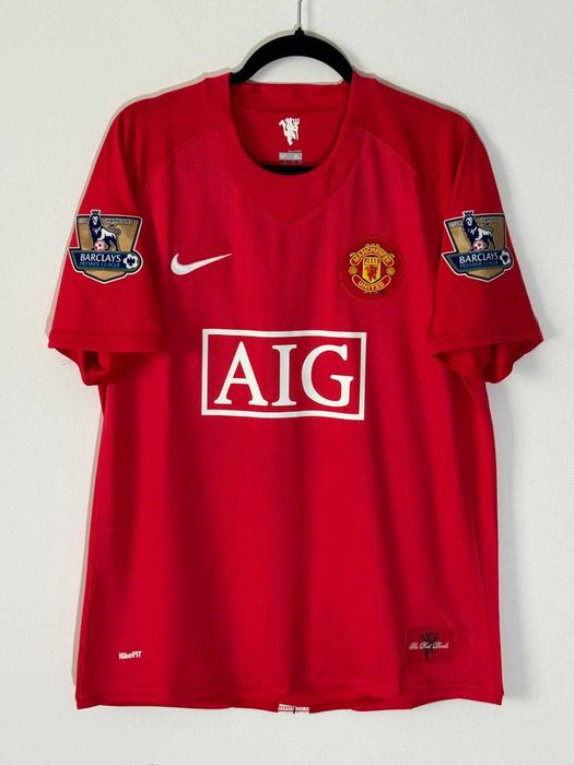 Tricou fotbal Manchester United 07/08 Home
