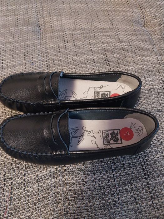 Mocasini  din piele