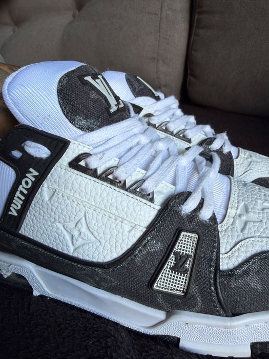 Sneakers alb negru