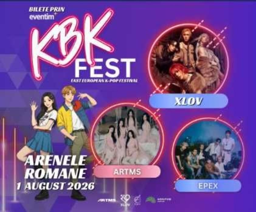 Vand bilet la KBK Fest de pe 27.09.2026 la Arenele Romane