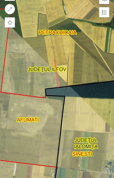 Teren de vanzare ! Aproape de BUCUREȘTI !!! Com. Petrachioaia,Ilfov
