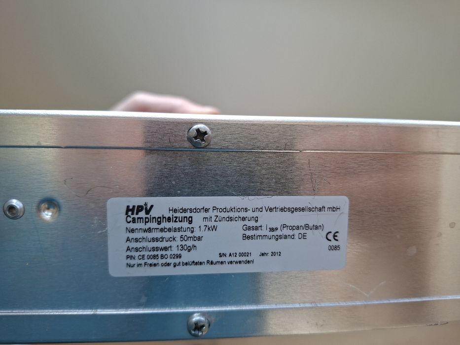 Компактна газова печка