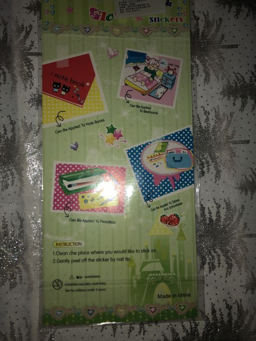 Стрикери за тетрадки , тефтери, стени -тавани и др .