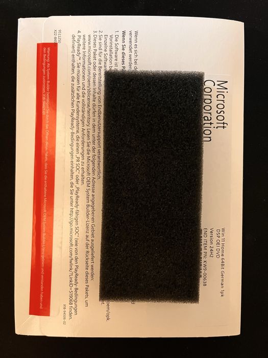 Licenta Microsoft Windows 11 Home, DSP OEI DVD