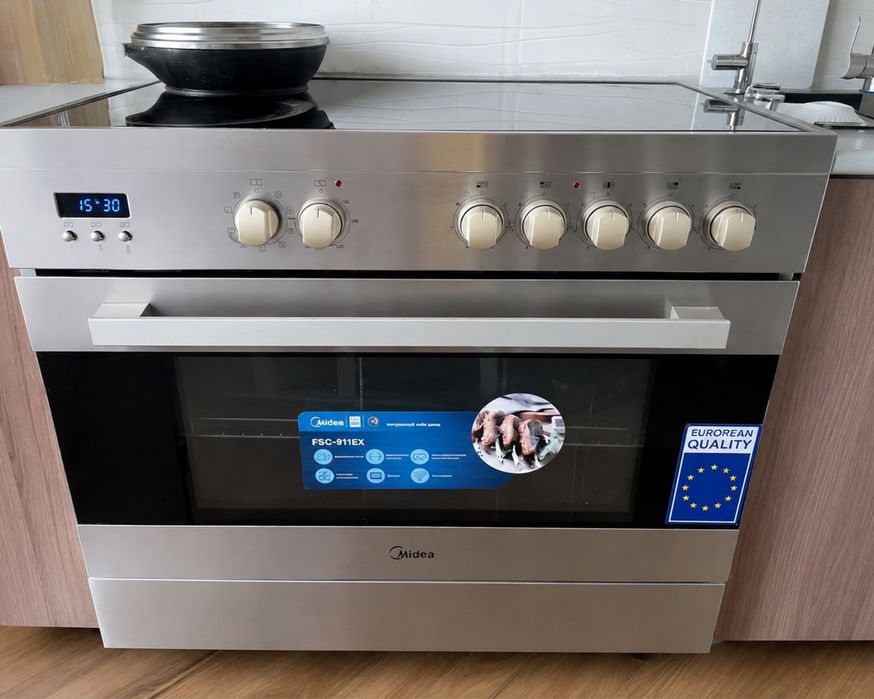 Плита Midea FSC-911EX — б/у, рабочая