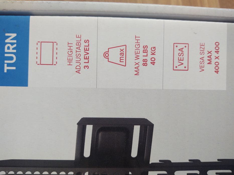 Suport TV de camera / monitor, fara gauri in perete, One for all, max