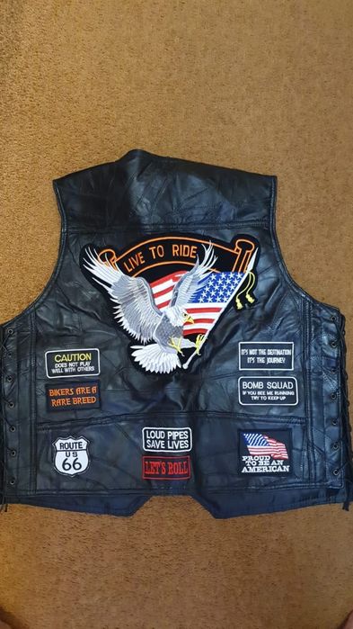 Жилетка для байкера