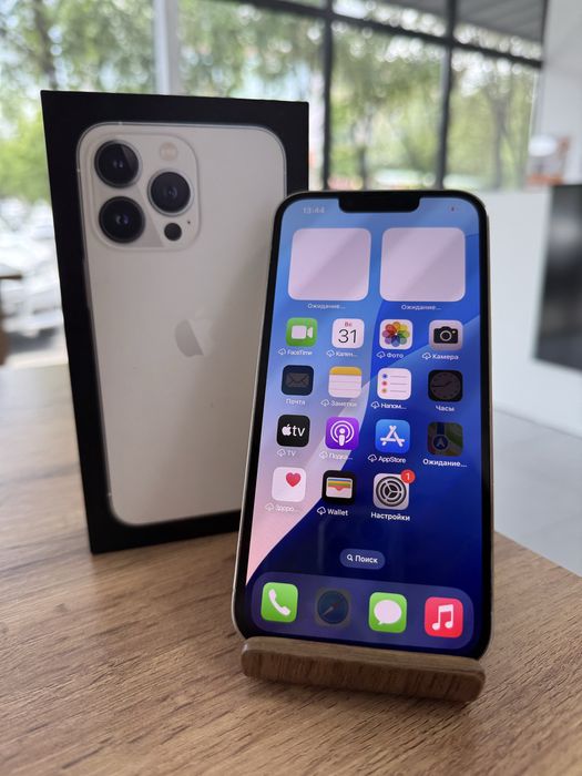 iPhone 13 Pro•128GB/75%White  Айфон 13 Про•128Гб/75%Ақ
