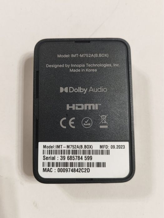 B-BOX Android 12 TV IMT-M752A
