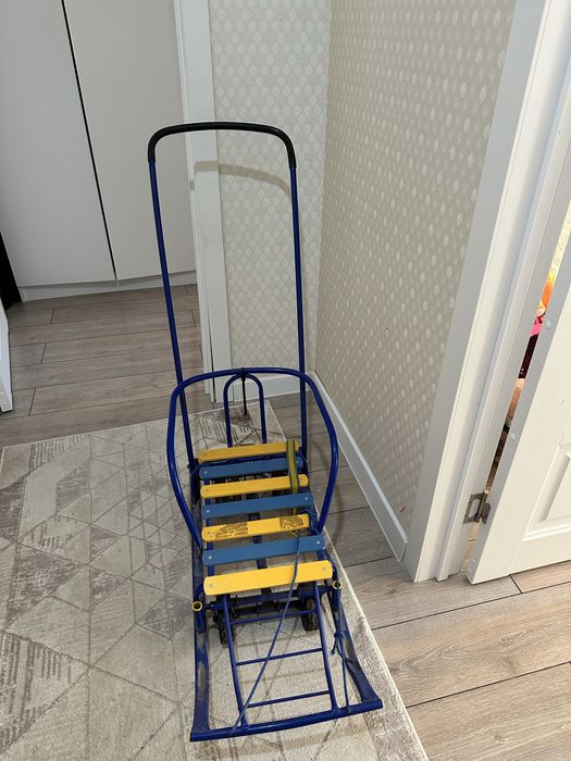 Сани, санки зимние с колёсами