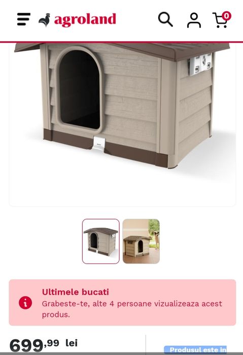 Ofertă cuşcă mare pentru câini