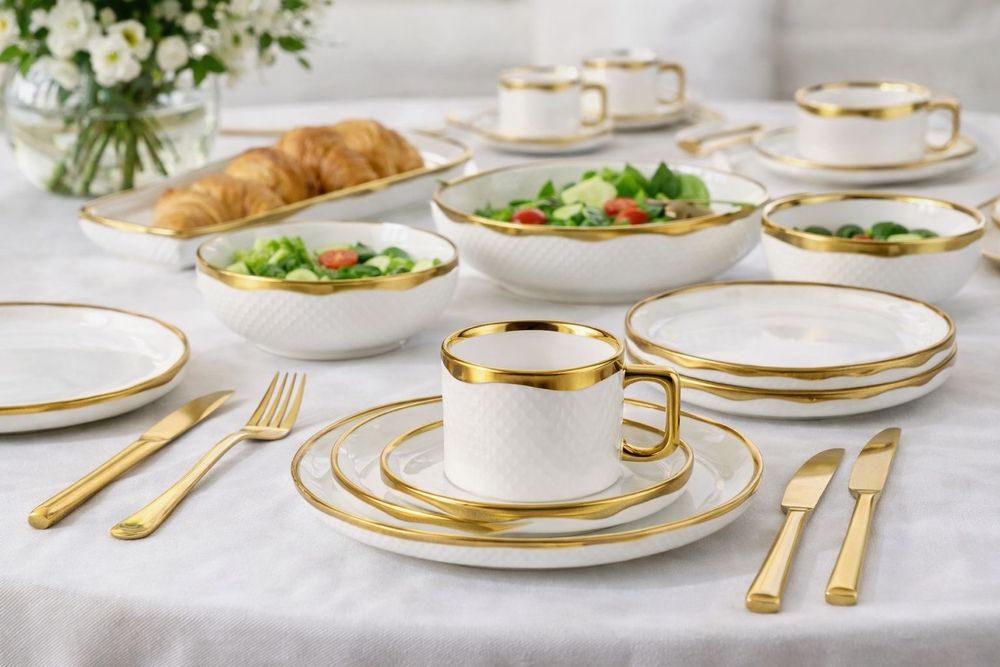 Набор посуды 32 предметов 6 персон