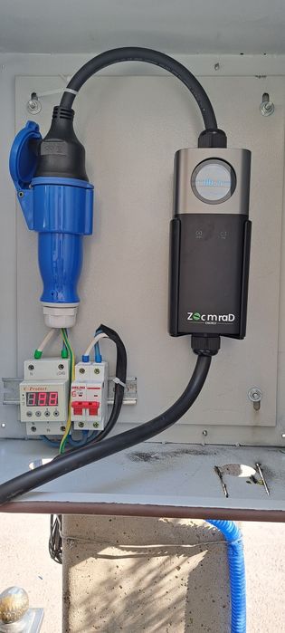 Установка зарядное устройства для электромобиля