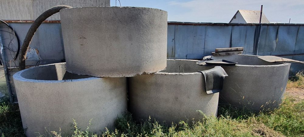 Кольца и крышки на септик