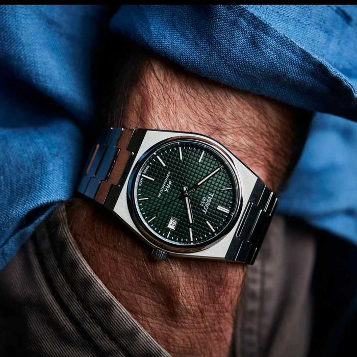 Tissot PRX 40mm Green/Steel Powermatic 80