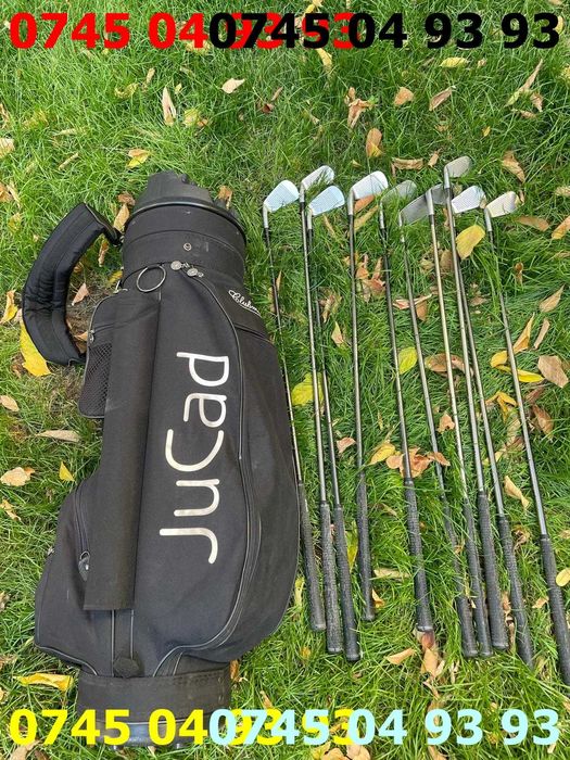 set golf JUCAD 10 crose 4 cuie 2 mingi geanta impecabile australia