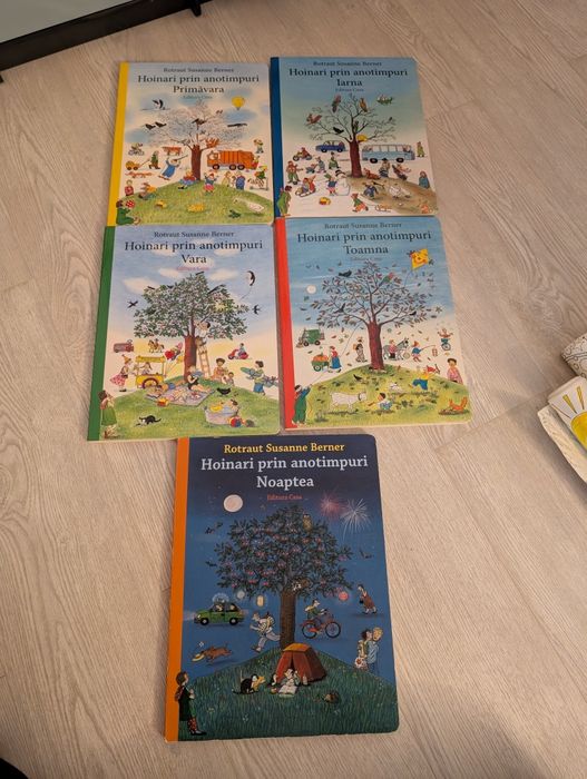 Hoinari prin anotimpuri - set 5 carti