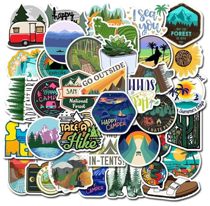 Наклейки vanlife