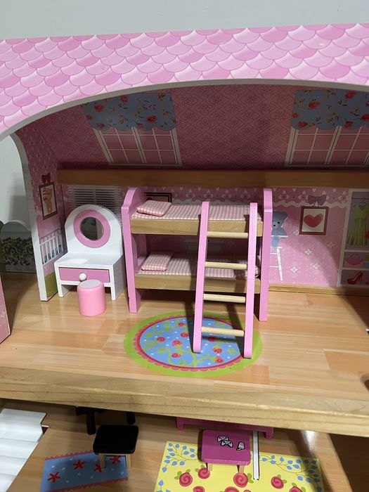 Кукольный домик игручешный для девочек