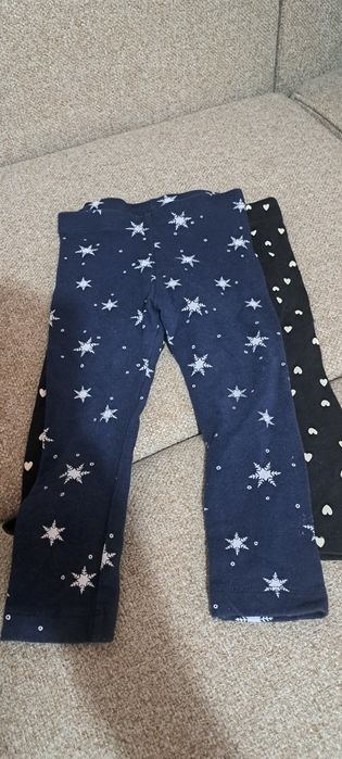 Lot colanti/pantaloni fetite 92