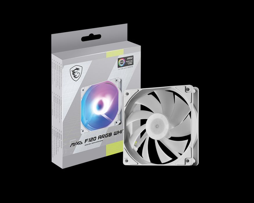Msi Mag F120 ARGB white