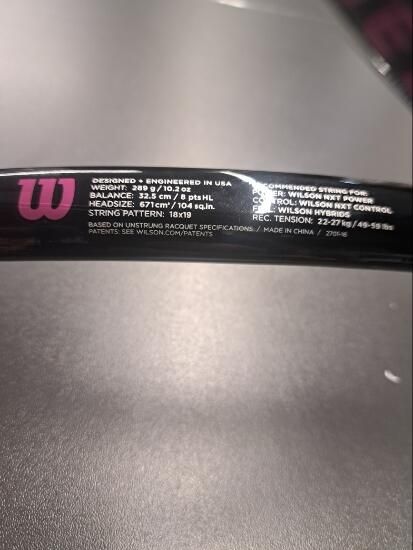 wilson blade 104 - produs resigilat - (SecondHand) Decathlon