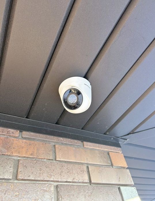 Установка камер видеонаблюдения