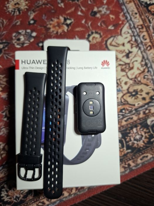 Bratara fitness Huawei Band 8, Midnight Black