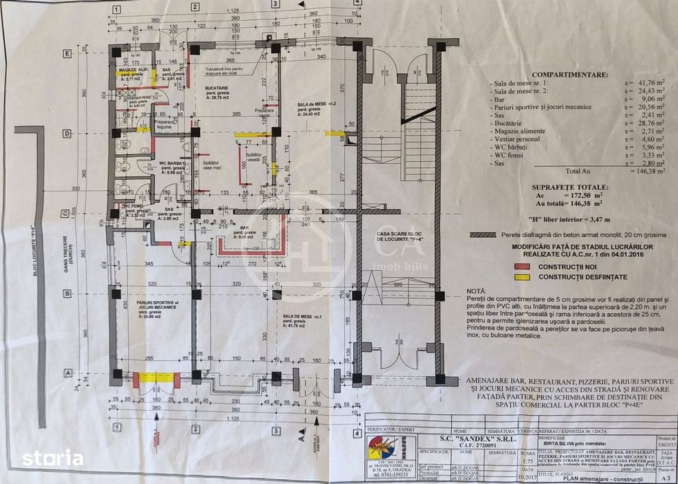Spatiu comercial cu 6 camere de vanzare in Sanmartin Bihor