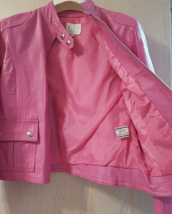 Дамско яке. НОВО. Естествена кожа. Произход Италия.