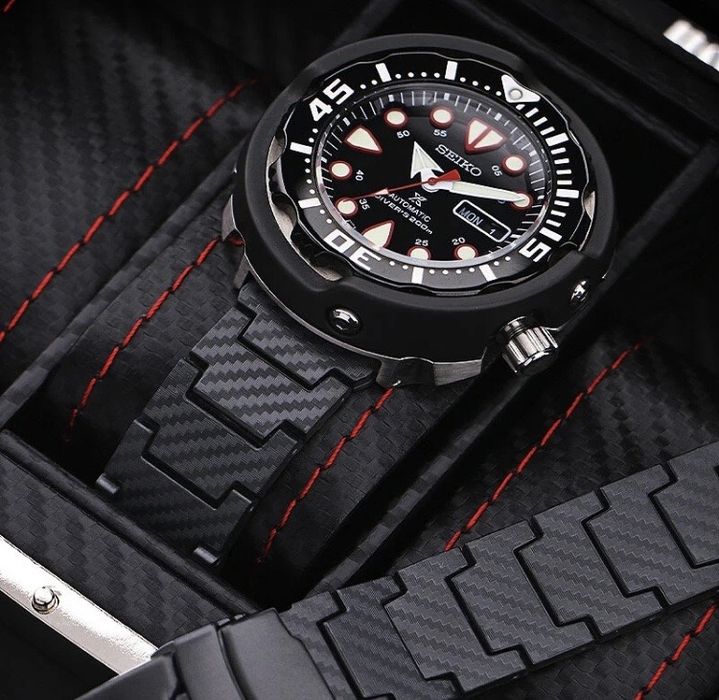 Карбоновый ремешок 20мм, 22мм