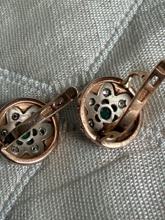 Серьги 585 пробы 5,5 грам