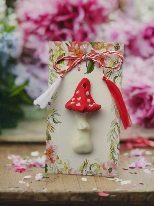 Ciuperca ciupercuta pandantiv unicat