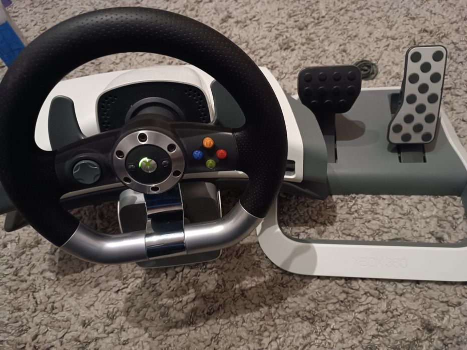 Volan Racing wheel  pedale wireless Microsoft pt Xbox 360 Xbox  360