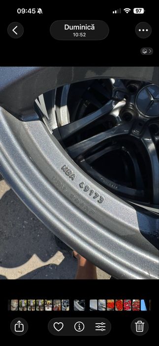 Jante aluminiu Mercedes