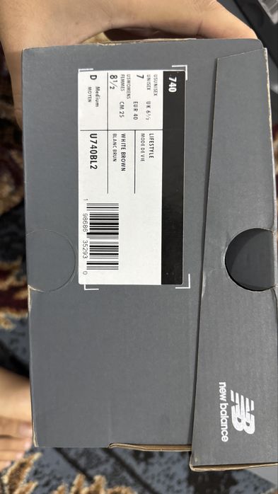 New balance 740 оригинальные