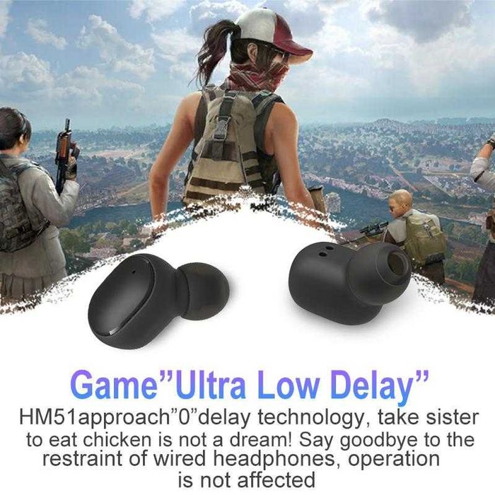 Безжични блутут слушалки E6S TWS