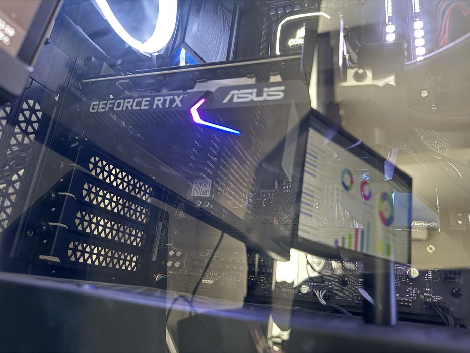 Asus RTX 3060ti v2 mini (отлично състояние)