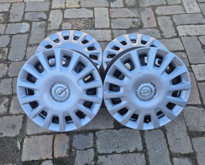 Set 4buc jante cu capace Opel Astra H, G, Corsa E, D, Agila B, R14 seria 51/2Jx14H2 ET39 - 4x100