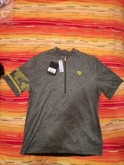 Блуза за колоездене - джърси с къс ръкав