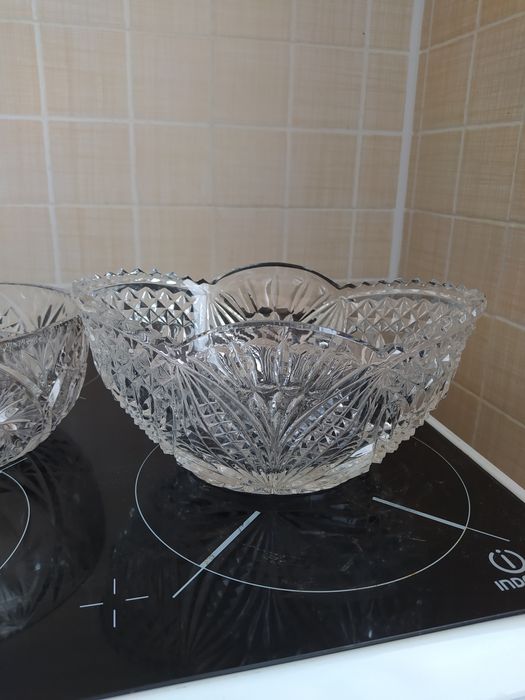 Вазы хрустальные советские