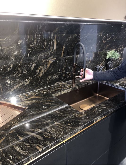 Установка Столещница из гранита , подоконники