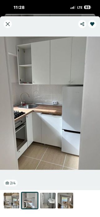 Garsonieră de închiriat, Răcari, 33mp, balcon