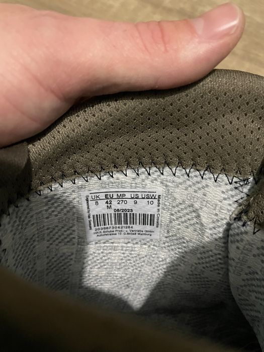 Кубинки Haix Black Eagle GTX 2.1 42 номер