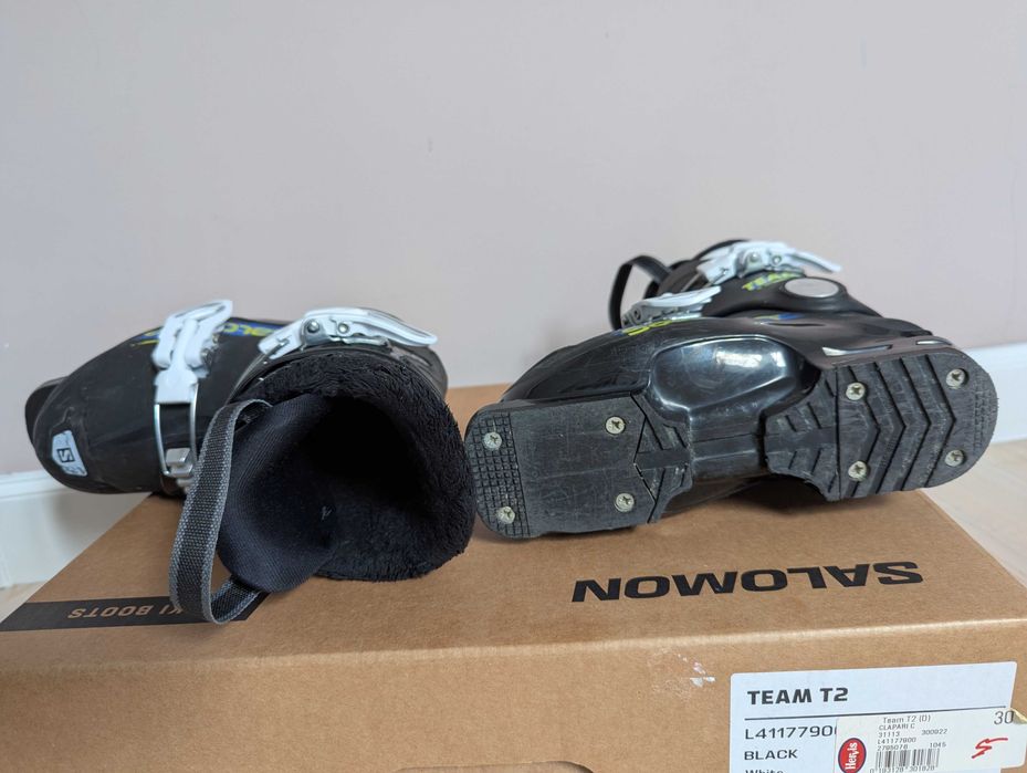 Clapari ski copii SALOMON Team T2 marimea Mondo 19 (EU 30)